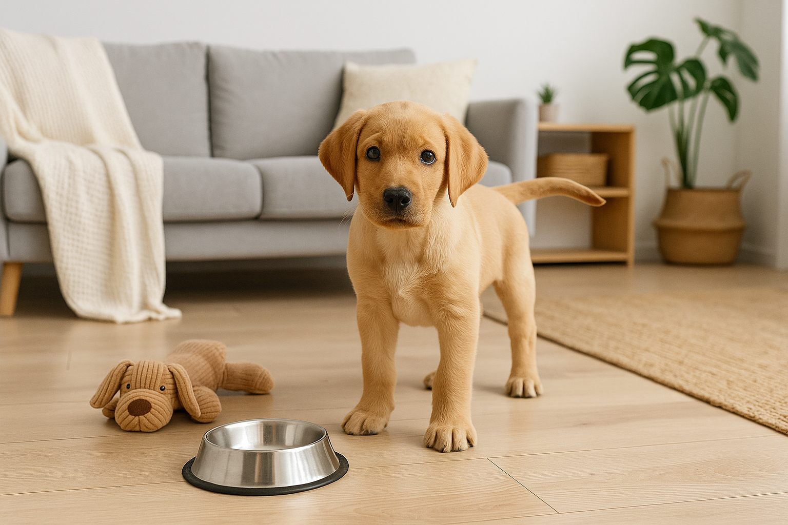 Preparar tu casa para la llegada del cachorro